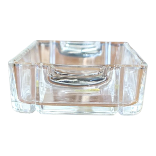 Conjunto de Galheteiro em Cristal – Duas Garrafas com Base
