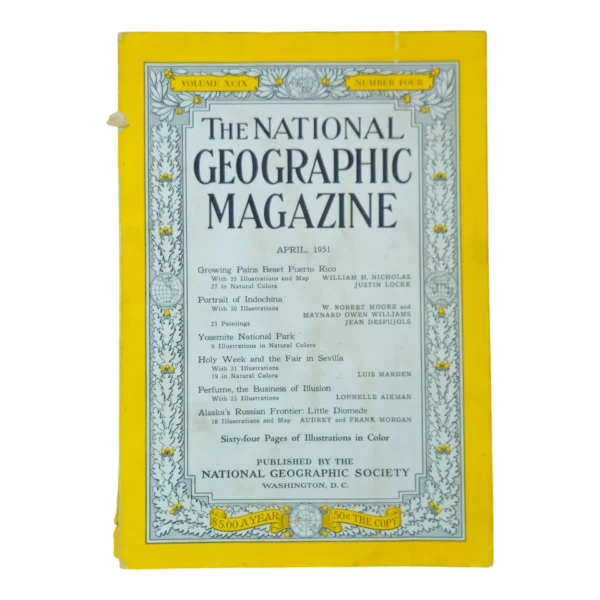 National Geographic Magazine – Abril 1951 – Volume XCIX Nº 4 – National Geographic Society