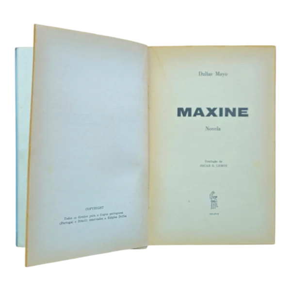 Maxine – Dallas Mayo – Editora Delfos – Edição nº 59 – Romance Vintage - Image 2