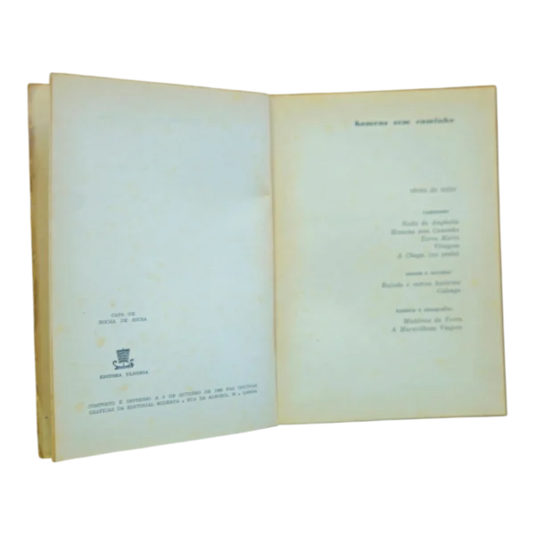 Homens sem Caminho – Castro Soromenho – 4ª Edição (1966) – Editora Ulisseia