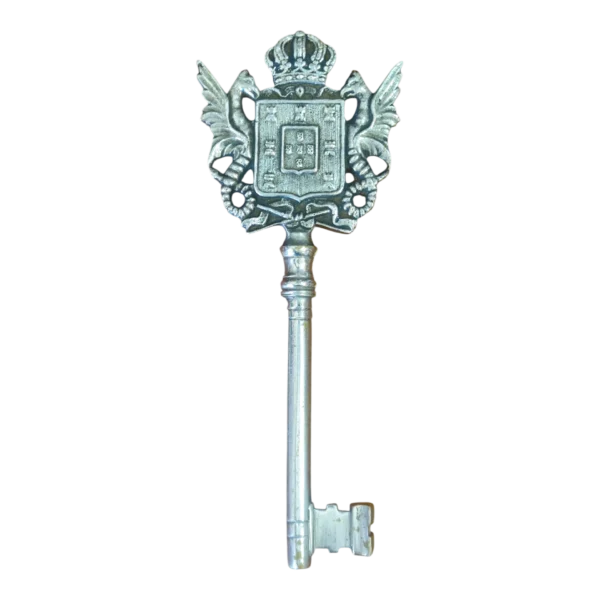 Chave Decorativa com Brasão Real Português – D. José I (1750)