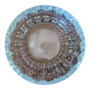 Cinzeiro Vintage em Cristal Francês Lapidado