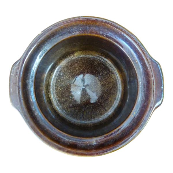 Panela Tradicional em Cerâmica Vidrada com Tampa