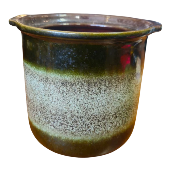 Panela Tradicional em Cerâmica Vidrada com Tampa