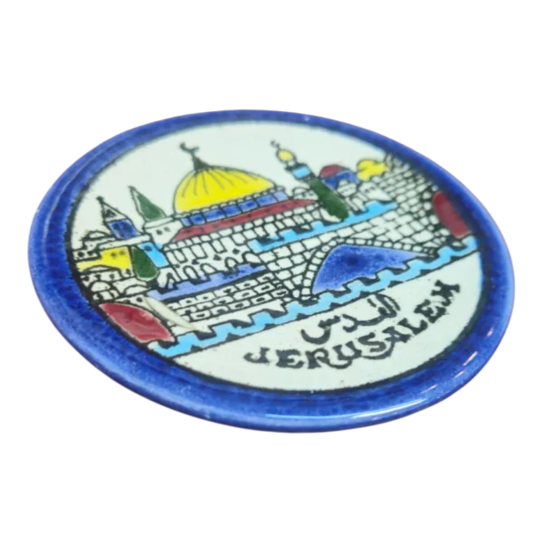 Pires Souvenir “Jerusalem” em Cerâmica Decorada