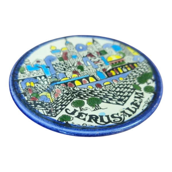 Pires Souvenir “Jerusalem” em Cerâmica Decorada – 13 cm