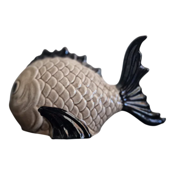 Mealheiro em Faiança das Caldas da Rainha em Forma de Peixe – Peça Numerada (998)