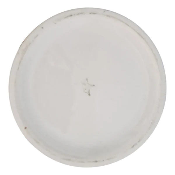 Jarra em Porcelana de Aveiro Azul Cobalto com Decoração Floral e Dourados – 35 cm