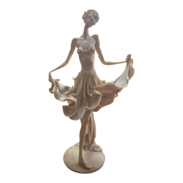 Bailarina em Marfinite - Escultura de 45 cm