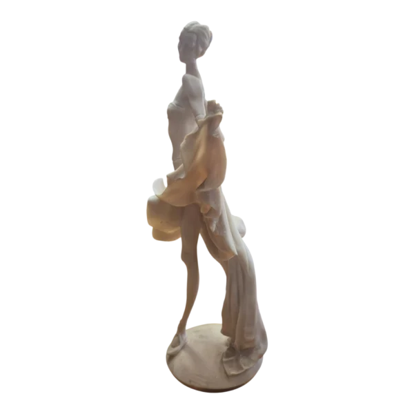 Bailarina em Marfinite - Escultura de 45 cm