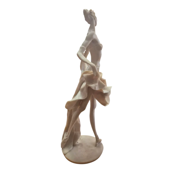Bailarina em Marfinite - Escultura de 45 cm