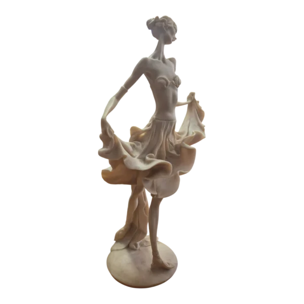 Bailarina em Marfinite - Escultura de 45 cm