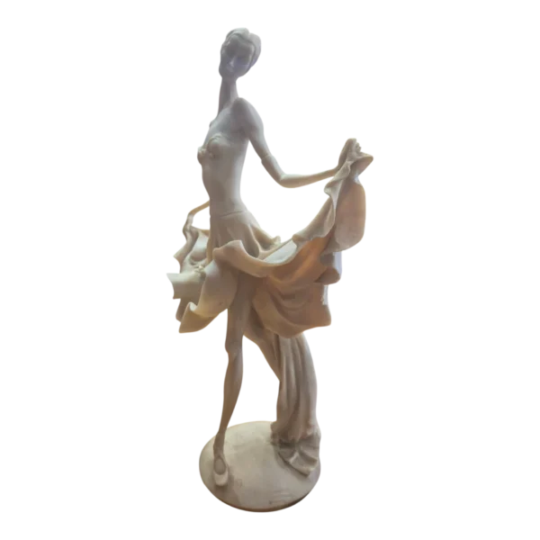 Bailarina em Marfinite - Escultura de 45 cm
