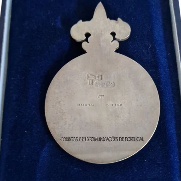 Medalha Comemorativa em Prata CTT – Leitão & Irmão, Lisboa