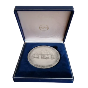 Medalha Comemorativa em Prata Torre do Tombo 1990 Numerada