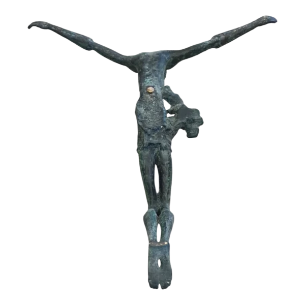 Escultura Jesus Cristo em Bronze Grande 91cm – Arte Sacra Moderna
