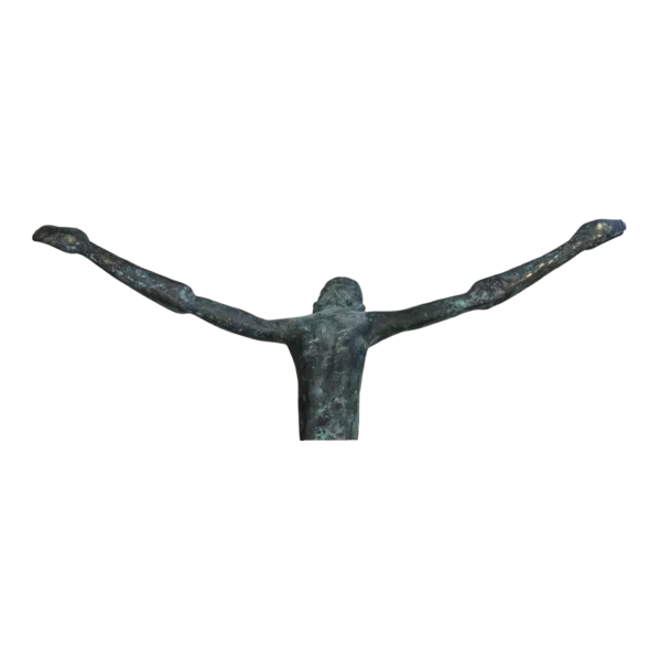 Escultura Jesus Cristo em Bronze Grande 91cm – Arte Sacra Moderna