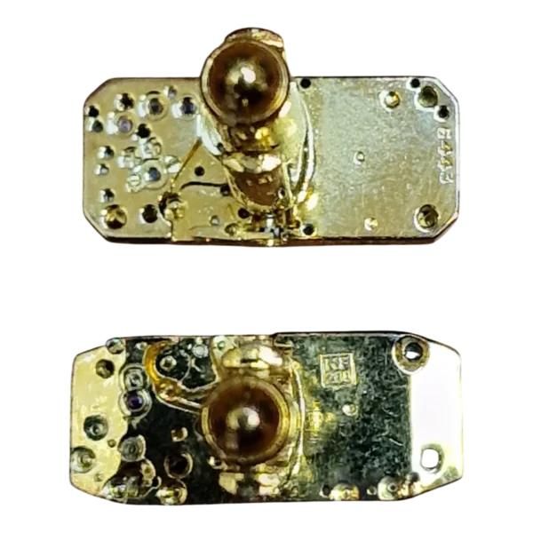 Botões de Punho Vintage com Movimentos Mecânicos Waltham “17 Jewels” — c. 1950-1970
