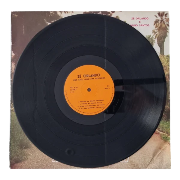 Zé Orlando & Nuno Santos – Mar Azul - Levam Nha Cretcheu | LP Vinil Cabo Verde
