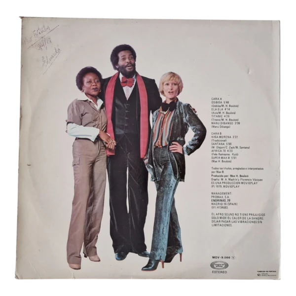 Super Afro / Max-B – Especial Discoteca Movieplay MOV-9.066 | Portugal | 1979