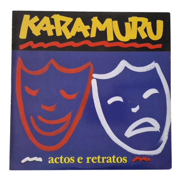 Karamuru – Actos E Retratos | LP Vinil Discossete Portugal 1991