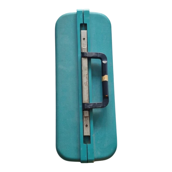 Máquina de Escrever Olivetti Studio 45 Vintage com Mala Original – Anos 60/70 – Azul Turquesa