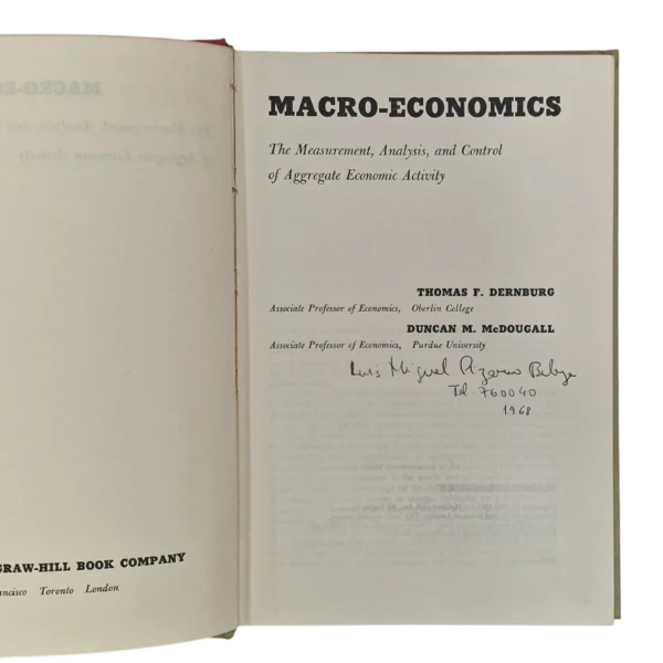 Macro-Economics - Dernburg and McDougall - 1960 - McGraw-Hill