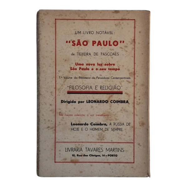 A Igreja e o Estado – Mons. Fino Beja – 1941 – Livraria Popular de Francisco Franco