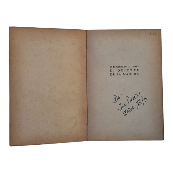 D. Quixote de la Mancha - Miguel de Cervantes -1959 - Livraria Bertrand