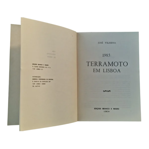 1985: Terramoto em Lisboa – José Vilhena