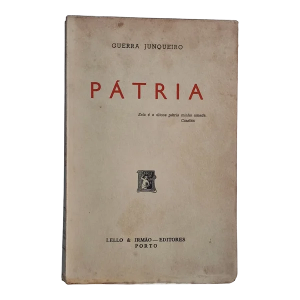Pátria - Guerra Junqueiro - Lello & Irmão - 1978 - 10ª Edição