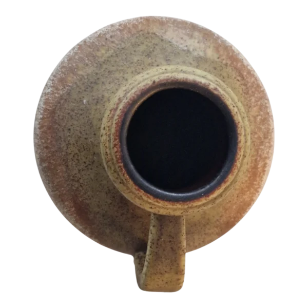 Vaso Scheurich Keramik 18,5 cm em Grés Fat Lava — Alemanha Ocidental, anos 60/70