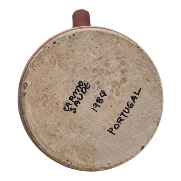 Caneca em Cerâmica Popular Portuguesa Carmo Saúde 1984 — Portugal