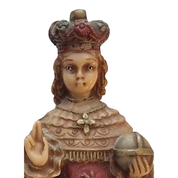 Menino Jesus de Praga em Marfinite Pintado à Mão 22 cm — Sirves, Portugal