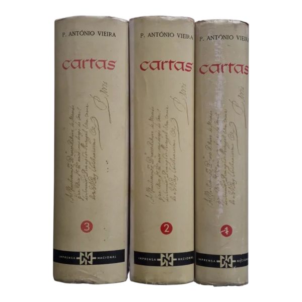 Cartas – Padre António Vieira – 3 Volumes – Organização de J. Lúcio de Azevedo (1970–1971)