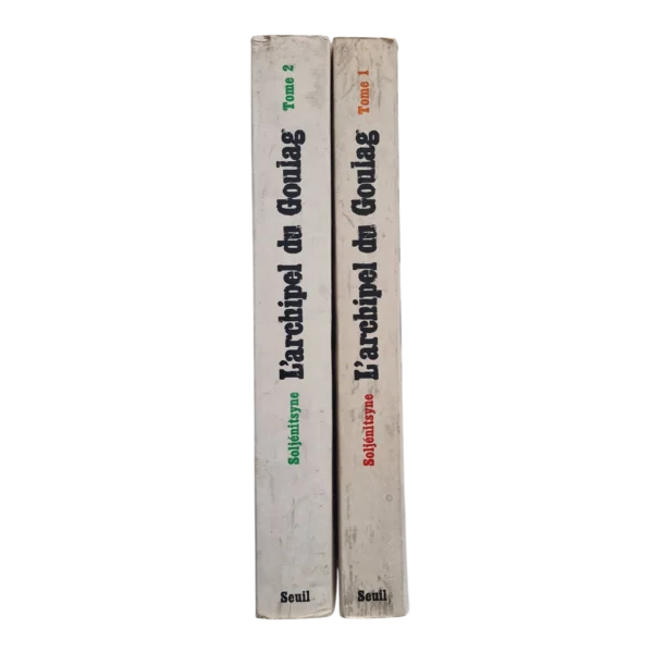 L’Archipel du Goulag (1918–1956) – Alexandre Soljenitsyne – Éditions du Seuil – 2 Volumes