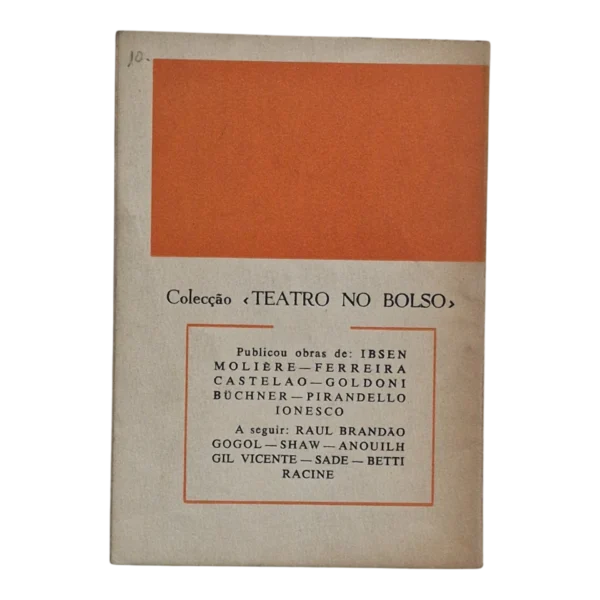 A Cantora Careca – Eugène Ionesco - Teatro no Bolso N. 8 - Contraponto