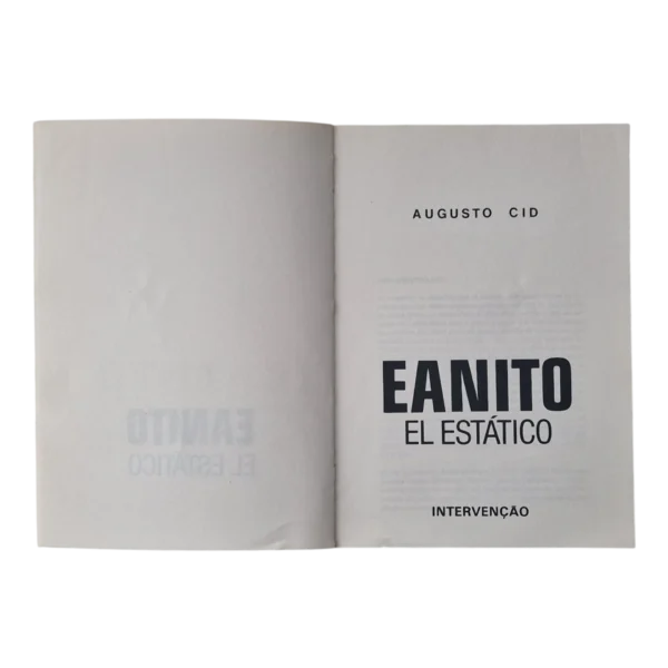 Eanito, el Estático – Augusto Cid – Intervenção – Humor Político e Cartoon