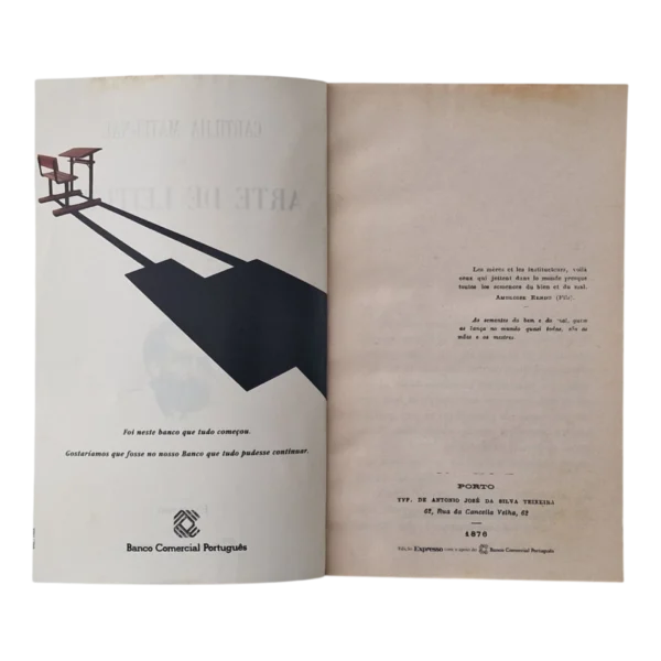Cartilha Maternal ou Arte de Leitura – João de Deus - Edição Expresso - 1996