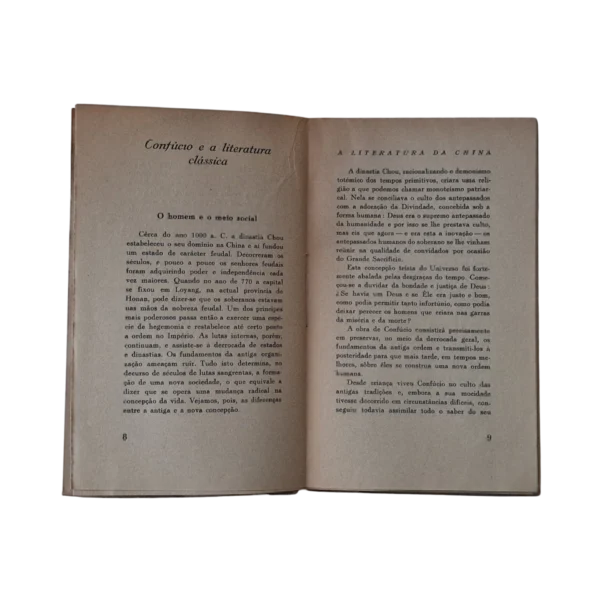 A Literatura da China – Francis G. Kenneth - Mosaico da Cultura - Editora Argo - 1927