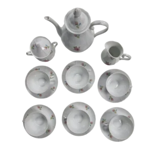 Conjunto de Chá SPAL Porcelanas Portugal 15 Peças Anos 80/90