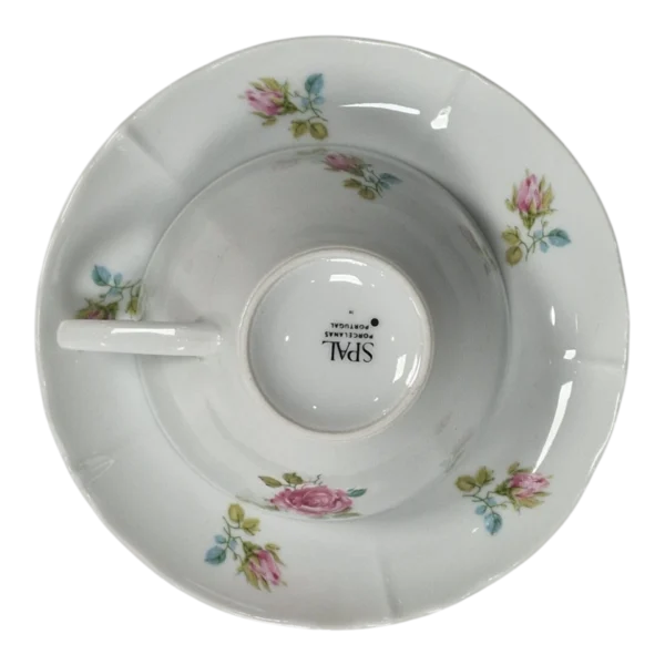 Conjunto de Chá SPAL Porcelanas Portugal 15 Peças Anos 80/90
