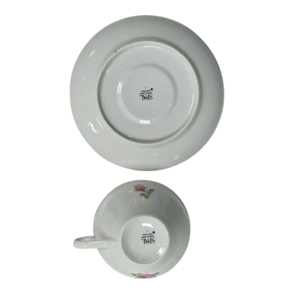 Conjunto de Chá SPAL Porcelanas Portugal 15 Peças Anos 80/90