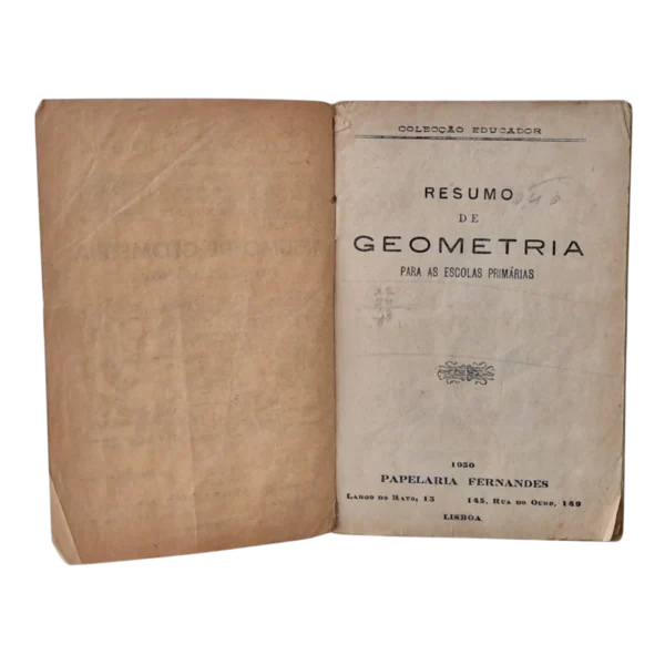 Resumo de Geometria para as Escolas Primárias – Coleção Educador – 19.ª Edição