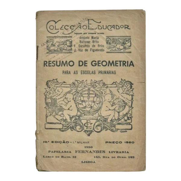 Resumo de Geometria para as Escolas Primárias – Coleção Educador – 19.ª Edição