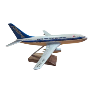 Maquete Boeing 737 DETA CR-BAC - PacMin Miniatures (c. anos 70)