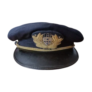 Chapéu de piloto TAP - Chapelaria Morais e Guerra Lda. (c. anos 60/70)