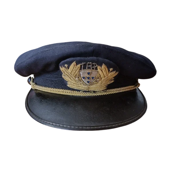 Chapéu de piloto TAP - Chapelaria Morais e Guerra Lda. (c. anos 60/70)