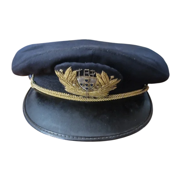 Chapéu de piloto TAP - Chapelaria Morais e Guerra Lda. (c. anos 60/70)