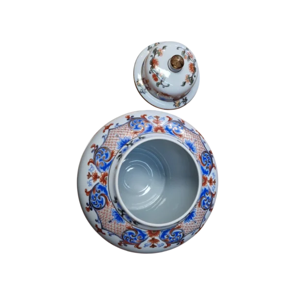 Pote com Tampa Pedro Murillo Exclusive Spain em Porcelana Policromada - 29,5 cm